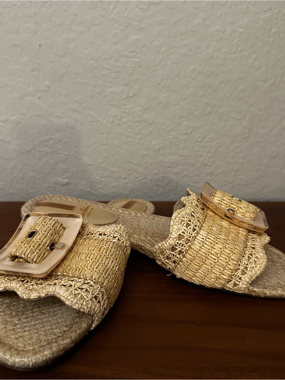 Sam Edelman Bambi Raffia Sandals